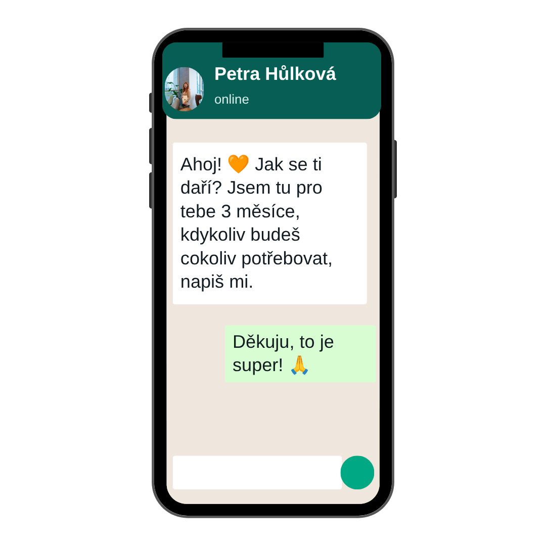 Tři měsíce podpory na WhatsAppu